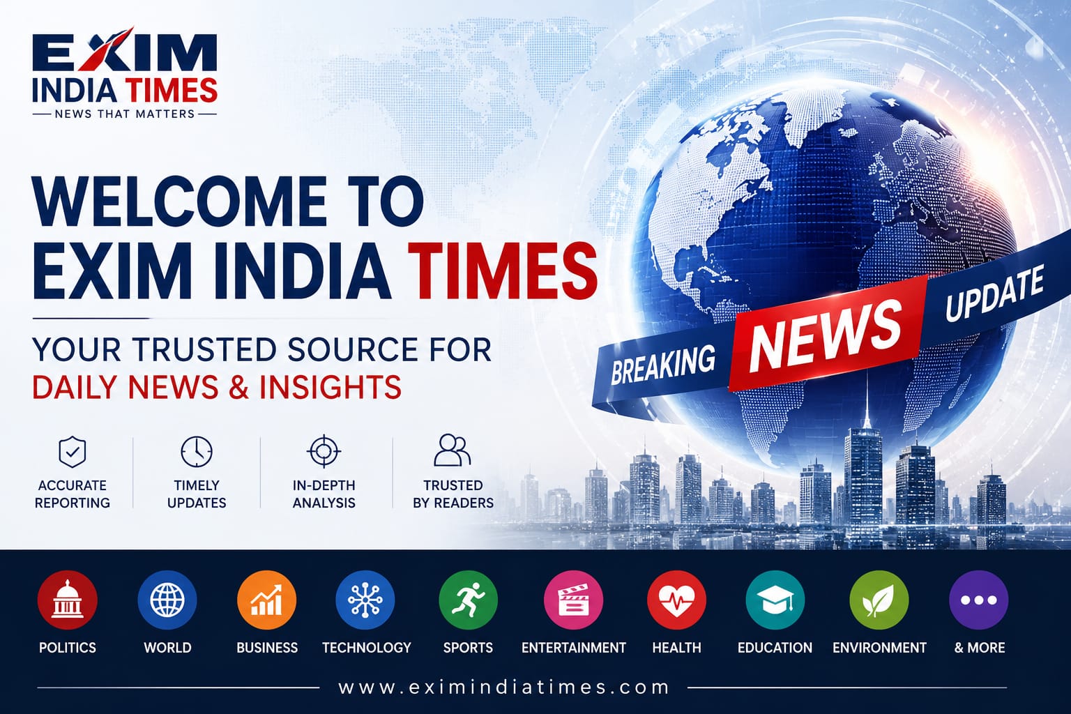 Welcome to EXIM India Times: Your Trusted Source for Daily News