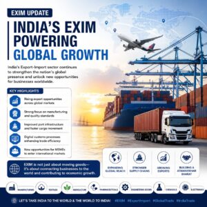 🌍 EXIM Update | India’s Export Momentum Continues